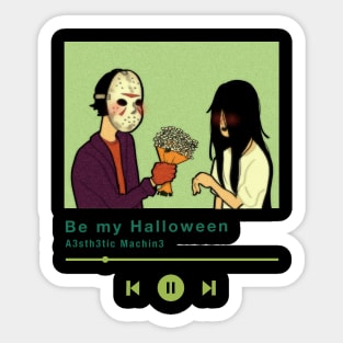 Be my Halloween Sticker